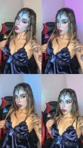 zoee_jackson halloween's makeup slika 2
