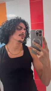 Straight_with_curls Brack 🖤 Pic 4