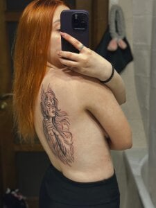 red__dizzy my new tattoo Gambar