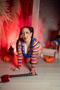 Ashley_Monroe Spooky season its here and I wanna play 🖤🧡 사진 4