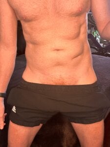 Gayginger86 Sweaty Body Tease in Shorts (before/after run Pic 3