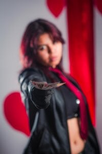 SabinaMerchetti San Valentin ♥️🃏 টি ছবি