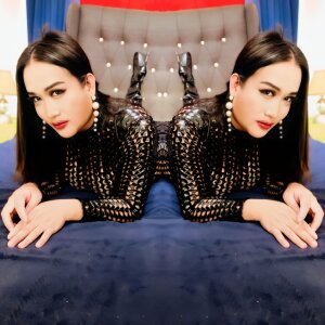 UrDreamTsMistress Mistress in Black! 🖤 Pic