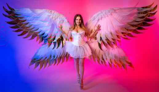 julietaanalsquirt angel Foto