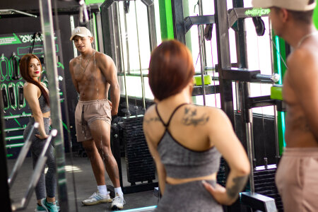 Axel_Gigi Strength and Desire💪😈 💦 Pic 4