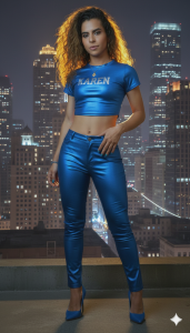 karen_sofia_ blue latex sexy Pic 8