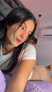 EmmyVega_ on my bed Pic 2