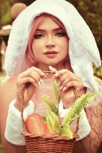sensualkatttEaster bunny Katt (˶˃ᆺ˂˶)照片 6