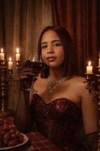 ZoeBlanc_ a glass of wine? Poză