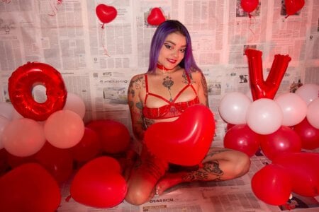 ChloeAllennn Sexy san valentin รูป  4