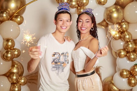 Girl_and_boy_ Happy New Year 2024 ♥ Pic 7
