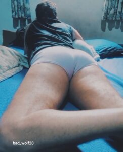 bad_wolf28 Fetish and seduction of a man alone with a mask Poză 6