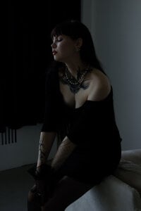 Morana_Batt woman in black ☠️ Fotka 5