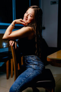 Annie_Cute18_ JEANS BLACK Pic 2