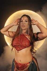 MelanieHudson_ To the magic of the moon🪄🌗 Pic 4