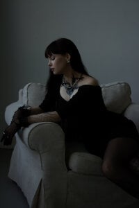 Morana_Batt woman in black ☠️ Fotka 7