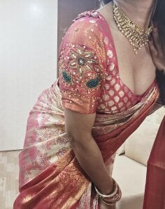 WednesdayAddams_ Saree love зображення 4