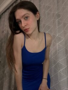 MinaMancilla blue dress รูป  3