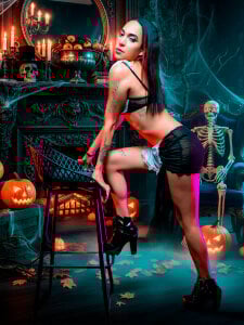 ChanelleJohnson_ hot halloween Pic 6