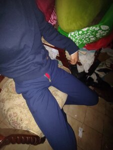 Cierre abajo del uniforme 1 od Daniel_Toussaint  snímek