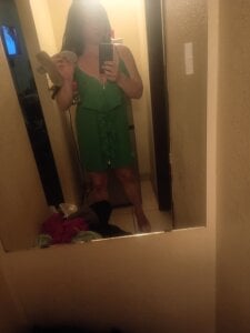 Sexyykay8 Green dress Pic 6