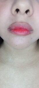Rosita99 "The light reflects on her lips, highlighting her natural color, a soft pink that intensifies wit👄 Pic 5