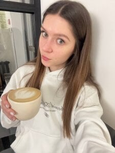 MinaMancilla coffee time Pic