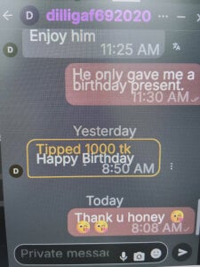 Jin_Yourlover Thank you for your wonderful gift. Pic