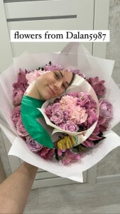 slutyjessica flowers from my fans Photo