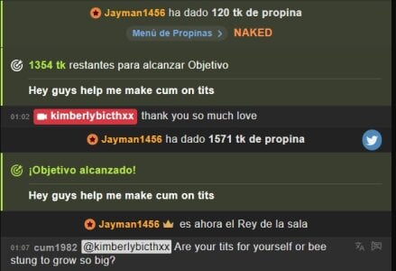 kimberlybicthxx My best tippers ♥ Pic