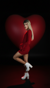 Sky_Rivers Elegance in Red зображення 9