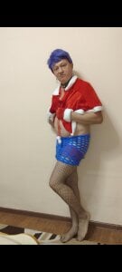 Sashabikros В новогоднем костюме Poză 3