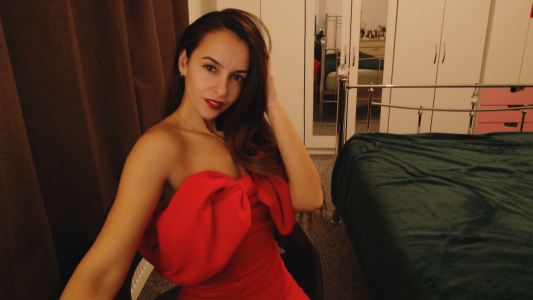 karlaolivia hot red dress 사진 4