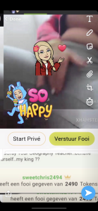 MikaGray My new king Cris Pic