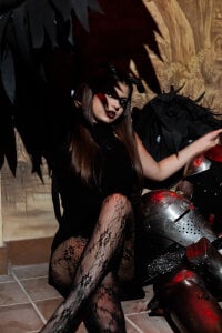 AdeliaKiss Maleficent on minimals. Pic 5