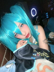 _alexa19pretty_ miku cosplay UwU Poză 8