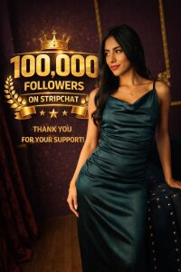 LilybeethWe have 100,000 followers on Stripchat. 🤍 Bild