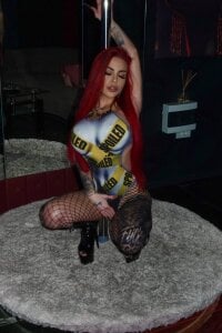 NaomyBlackBarbie Red Temptation Poză 9