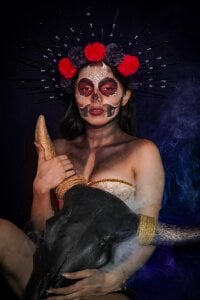 zoe_monroe1 I only came for the sweets and the scares 🍬💀 Pic 3