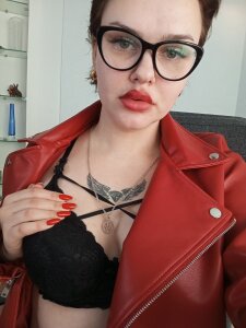 KamillaJei red leather jacket 사진 2