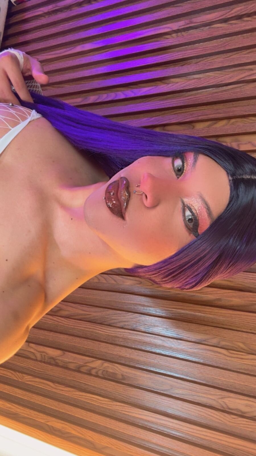 AndyBlake_ I will be your new favorite color💜 Pic 2