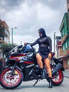 Mylarossi biker girl Hình 4