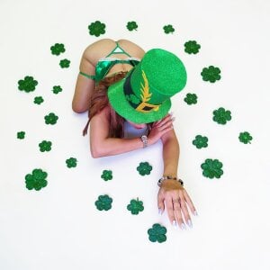 HannaPretthy 🍀happy saint patrick's day ☘ Pic