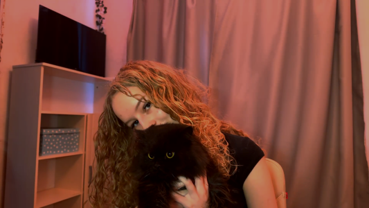 LunaCrave Me and my sweet cat Pic 8