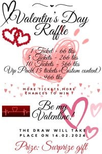 KlaraHope Valentine's Day Raffle ! Photo