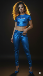 karen_sofia_ blue latex sexy Pic 3