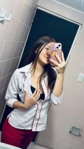 AngelaaCute_ sensual at work with uniform🔥 Pic 2