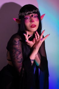 Kaoriabyss_ Dark elf🍒 Gambar 3