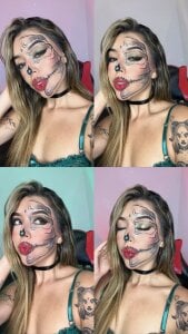 zoee_jackson halloween's makeup slika 3