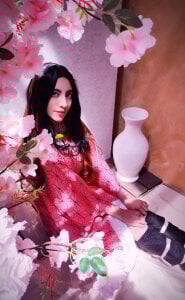 Rebbecawhite_ASMR Nezuko 🌸 Gambar 2